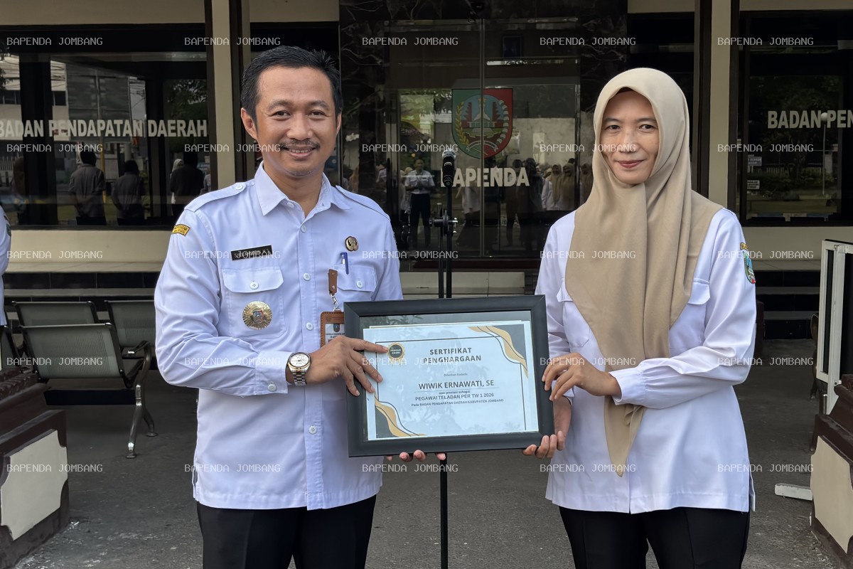 Tingkatkan Kedisiplinan Pegawai, Bapenda Jombang Terapkan Sistem "Reward & Punishment"