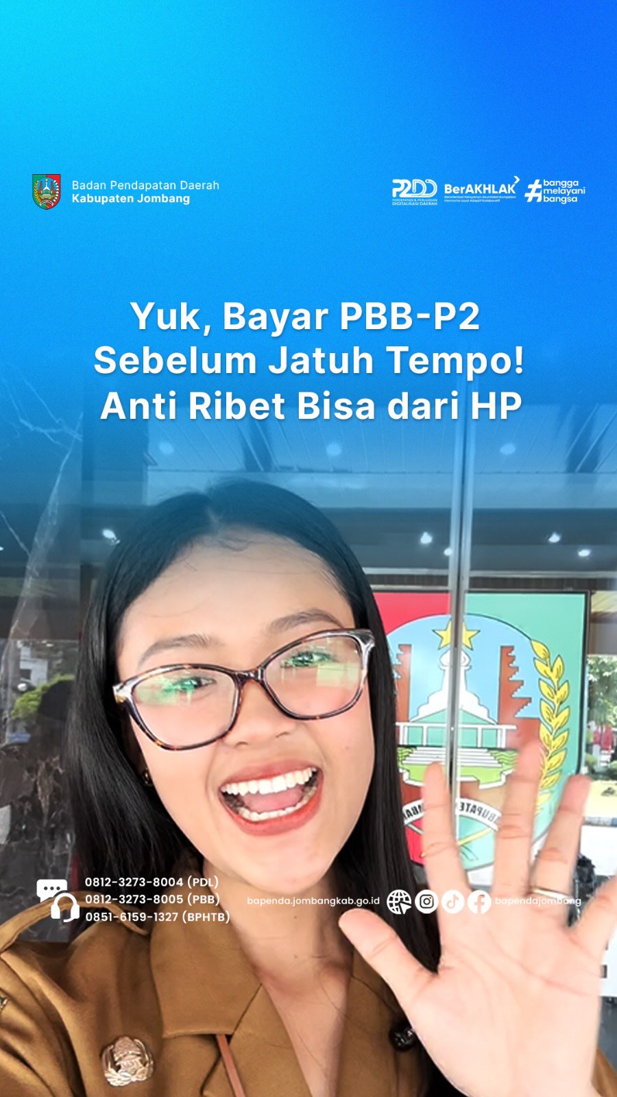 Tenang saja, sekarang bayar PBB-P2 makin praktis karena bisa pakai QRIS atau Virtual Account (VA)