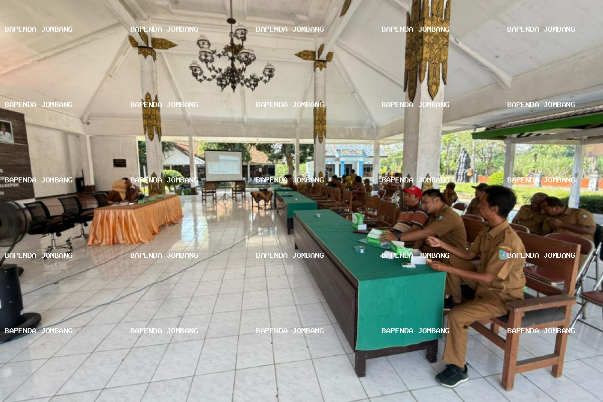 Bapenda Jombang Gelar Monev PBB-P2 di Gudo, Dorong Komitmen Lunas Lebih Awal