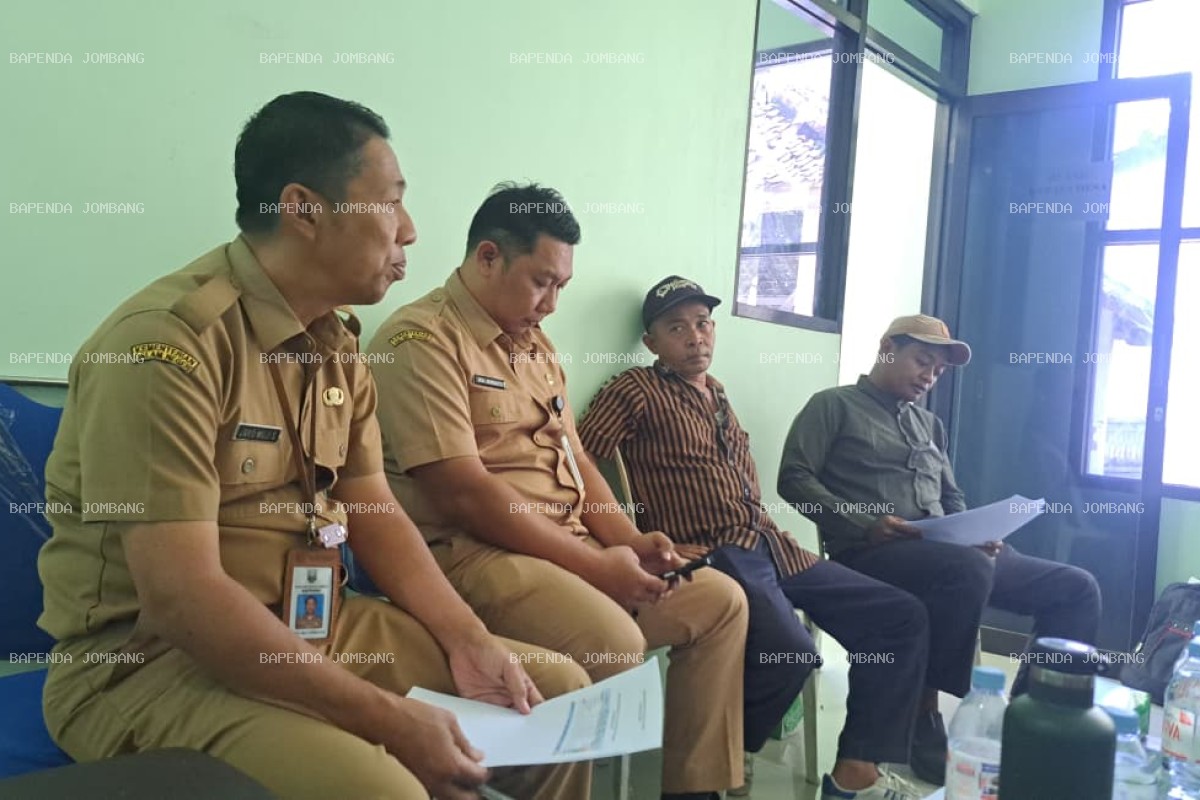 Monev PBB-P2 di Desa Pojok Kulon Dorong Peningkatan Capaian PBB-P2 Kecamatan Kesamben 