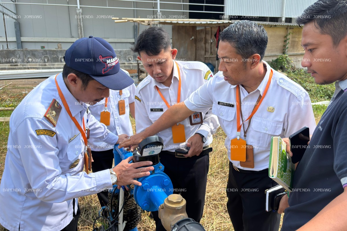 Bapenda Jombang Tinjau PT Multi Farmindo Jaya, Pastikan Potensi Pajak Air Tanah Terkelola Optimal
