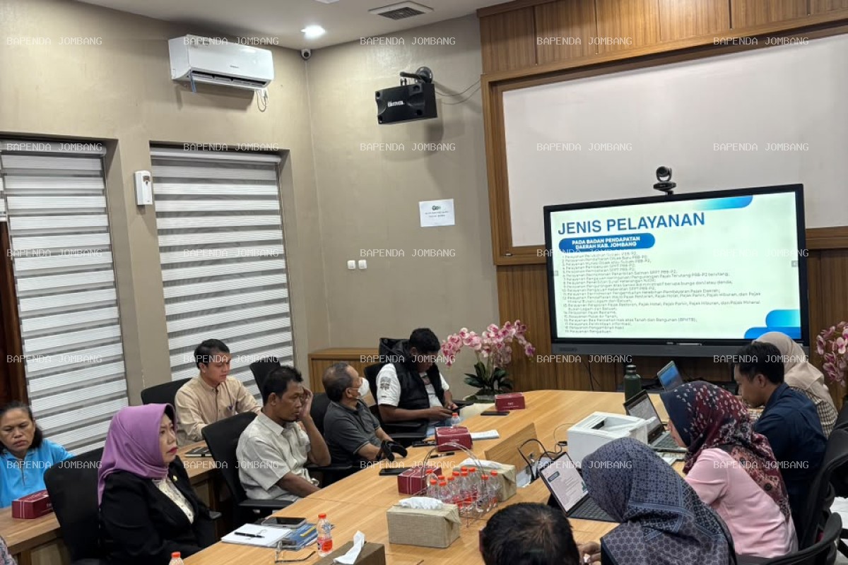 Bapenda Jombang Gelar Forum Konsultasi Publik, Tinjau Standar Pelayanan Bersama Masyarakat dan Pemangku Kepentingan