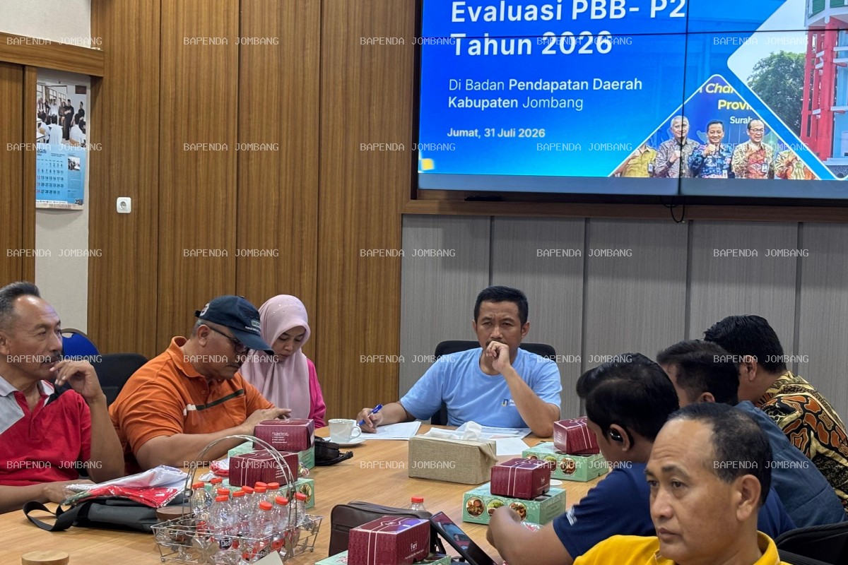 Jatuh Tempo PBB-P2, Bapenda Jombang Catat Realisasi Tembus 95 Persen