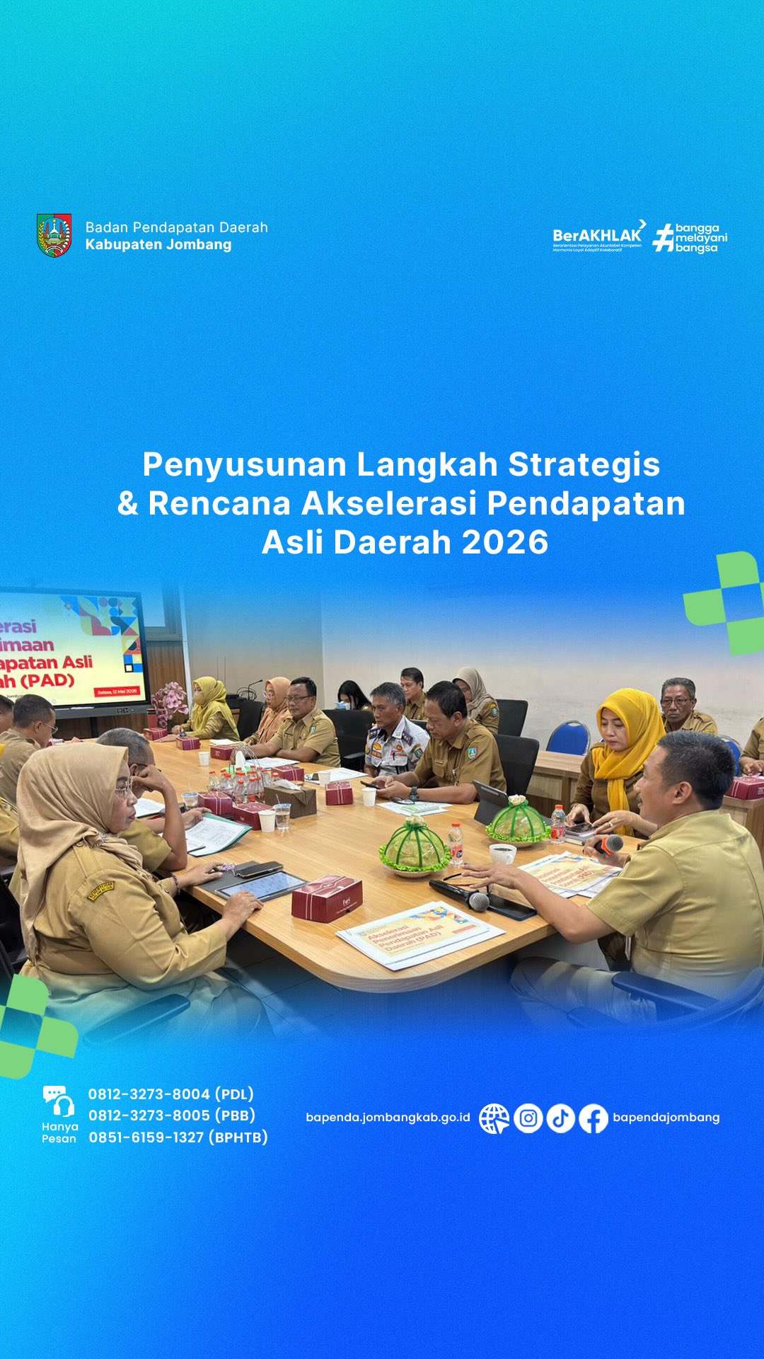 Penyusunan Langkah Strategis & Rencana Akselerasi PAD 2026