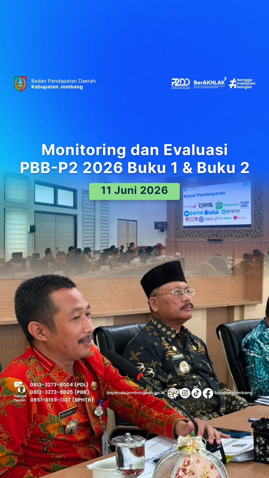 Monitoring dan Evaluasi (Monev) PBB-P2 Tahun 2026