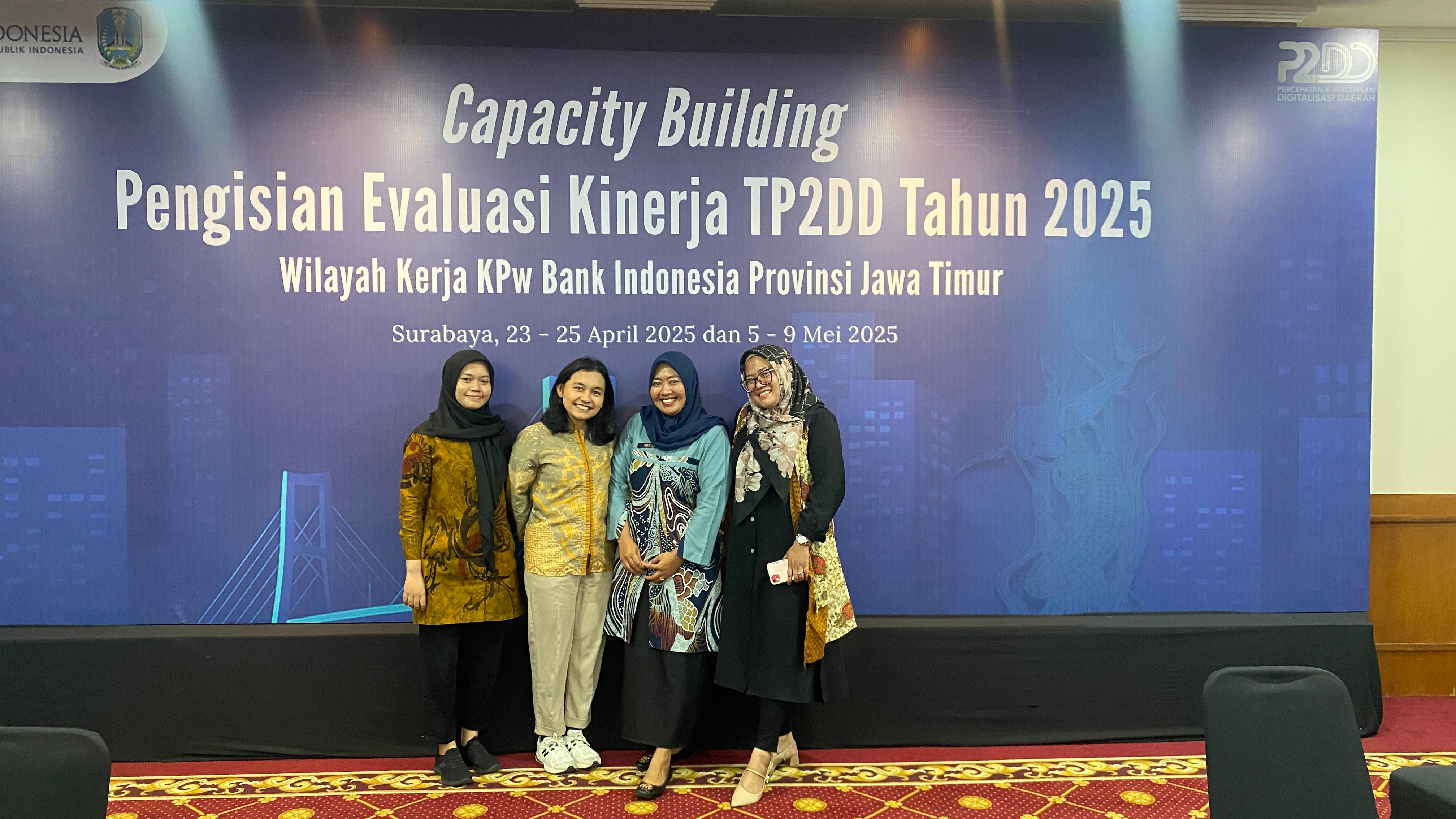 CAPACITY BUILDING : PENGISIAN EVALUASI KINERJA TP2DD TAHUN 2025