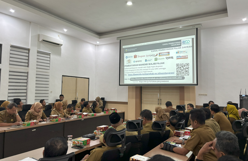 BUPATI JOMBANG DORONG DIGITALISASI PEMBAYARAN PBB-P2 UNTUK KEMUDAHAN WAJIB PAJAK
