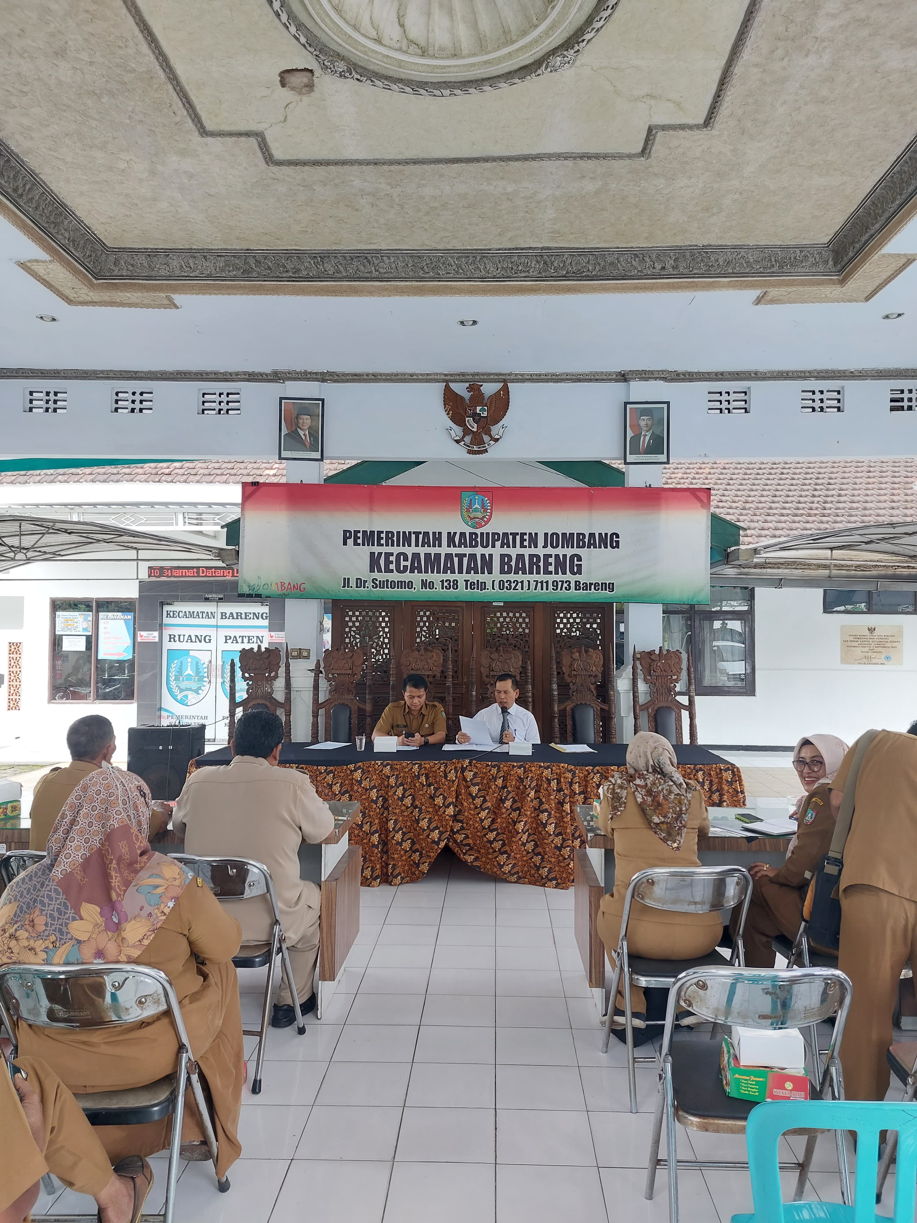 MONITORING DAN EVALUASI PBB-P2 KECAMATAN BARENG: BAPENDA DORONG PERCEPATAN PELUNASAN