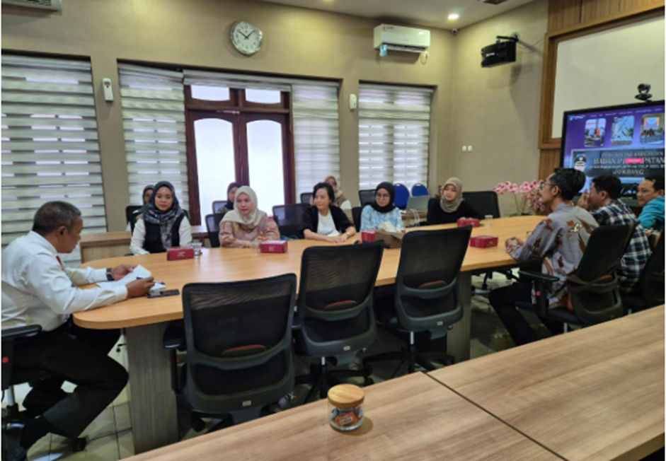 BAPENDA KABUPATEN JOMBANG MENGADAKAN RAPAT KOORDINASI DAN AUDIENSI PENERAPAN E-BPHTB DENGAN PPAT
