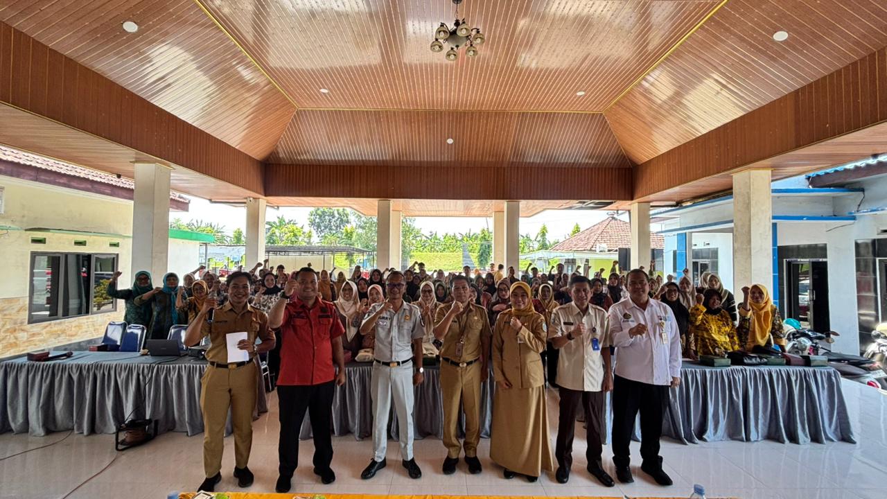SOSIALISASI PAJAK DAERAH TENANG OPSEN PKB DAN BBNKB, TIM PEMBINA SAMSAT JOMBANG SAPA WARGA KECAMATAN KUDU