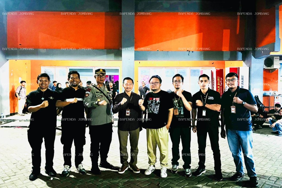 Bapenda Jombang Lakukan Pendataan Pajak Hiburan Konser “Utarakan Cinta Festival 2026 ” di GOR Merdeka Jombang
