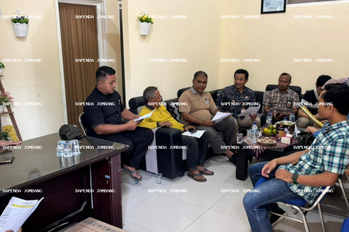 Bapenda Jombang Dorong Optimalisasi Monev Pemungunan PBB-P2 di Kecamatan Ploso
