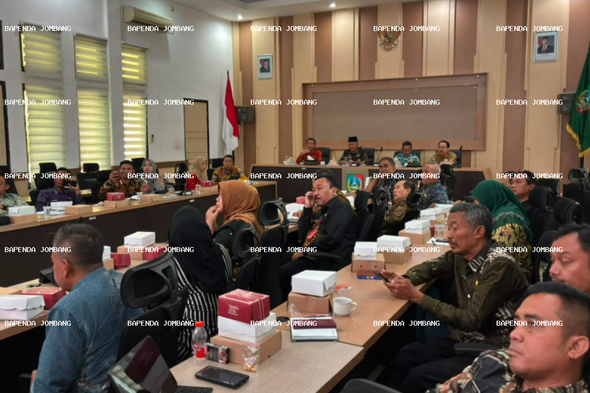 Jelang Jatuh Tempo Bapenda Jombang Gelar Monitoring dan Evaluasi PBB P-2 Tahun 2026