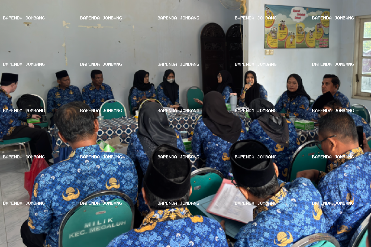 Bapenda Jombang Gelar Monev PBB-P2 di Kecamatan Megaluh, Dorong Percepatan Pelunasan Sebelum 31 Juli 2026