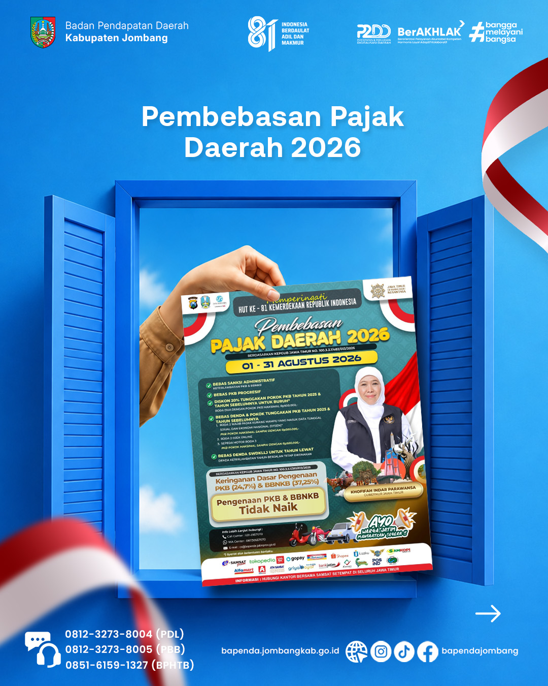 Kebijakan Pembebasan Pajak Daerah Tahun 2026 Resmi Berlaku!