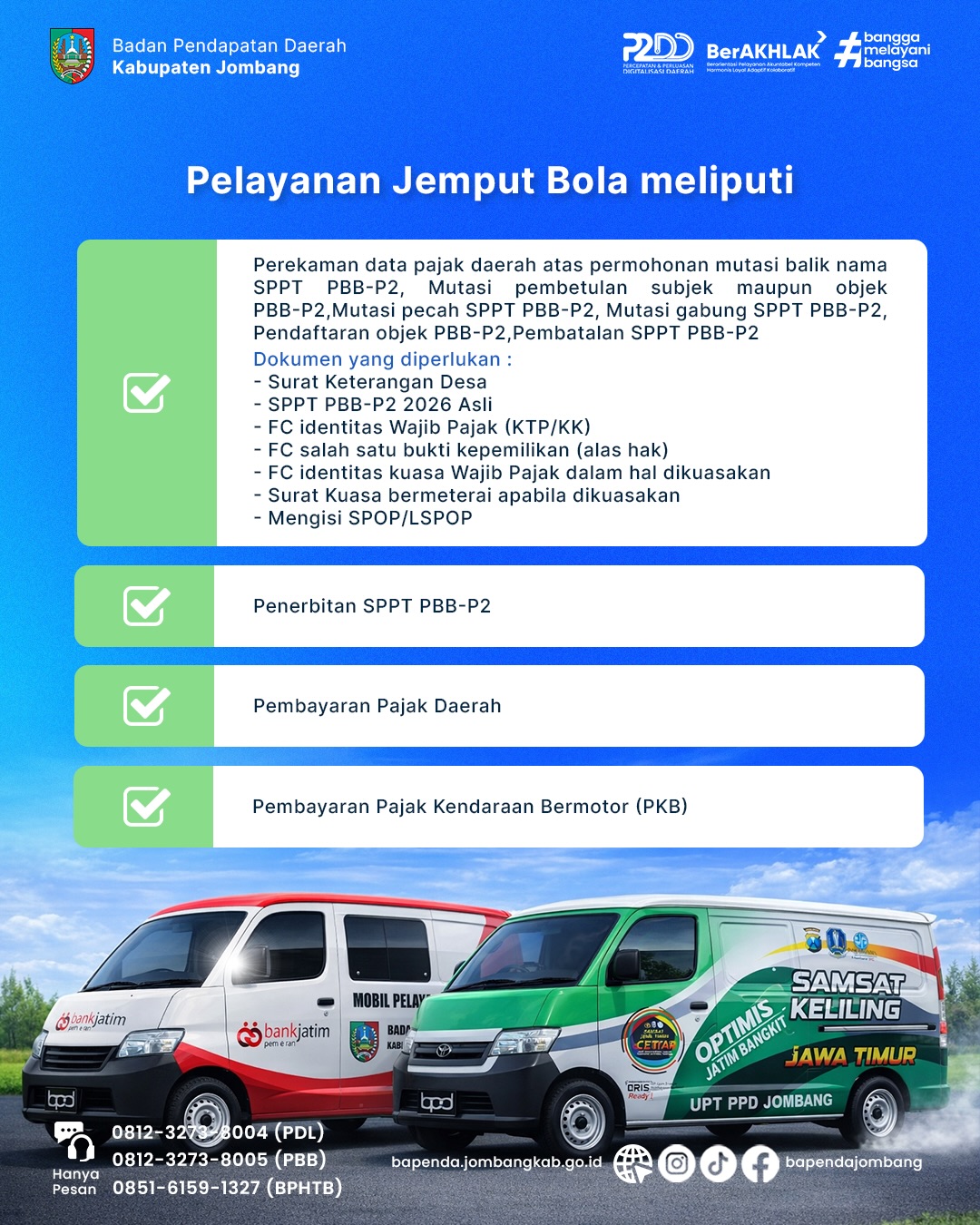 Jadwal Pelayanan Jemput Bola Terbaru 2026! - Part 4